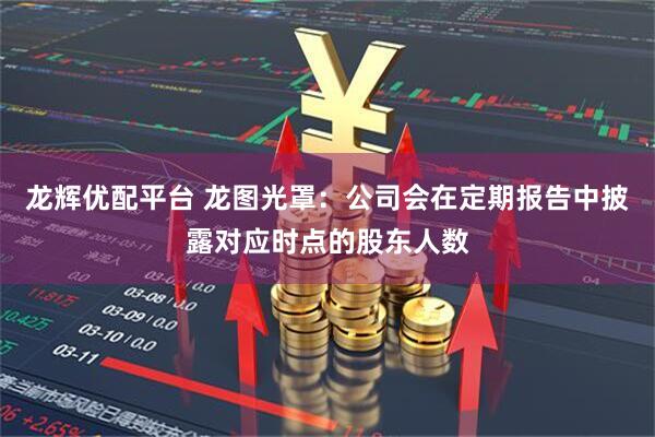 龙辉优配平台 龙图光罩：公司会在定期报告中披露对应时点的股东人数