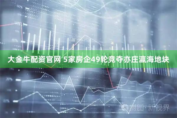 大金牛配资官网 5家房企49轮竞夺亦庄瀛海地块