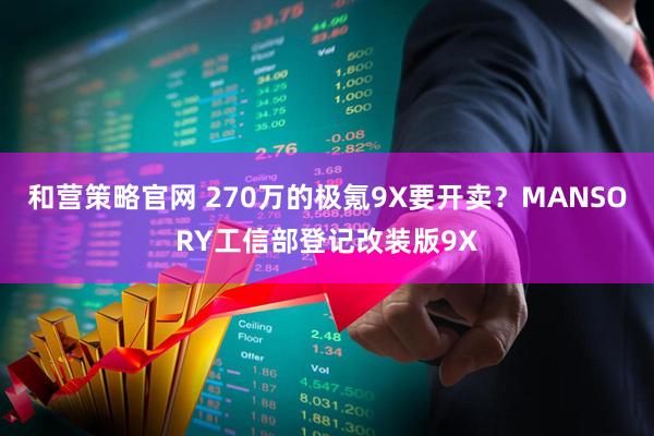 和营策略官网 270万的极氪9X要开卖?MANSORY工信部登记改装版9X